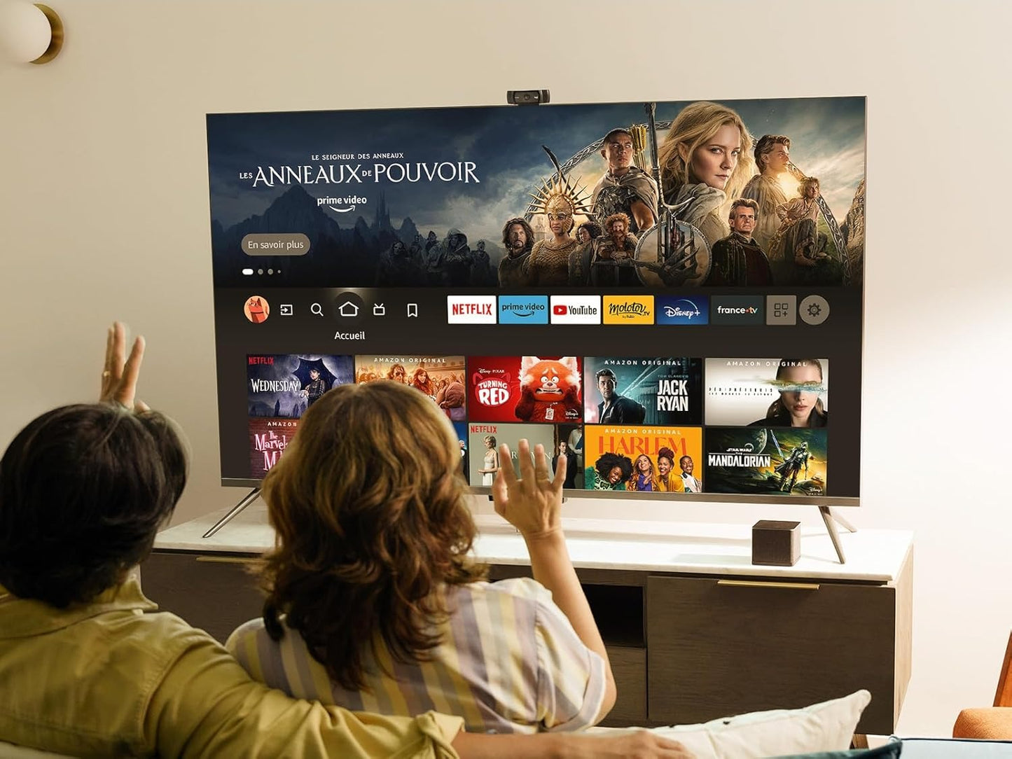 Smart TV with Dolby Vision & Atmos