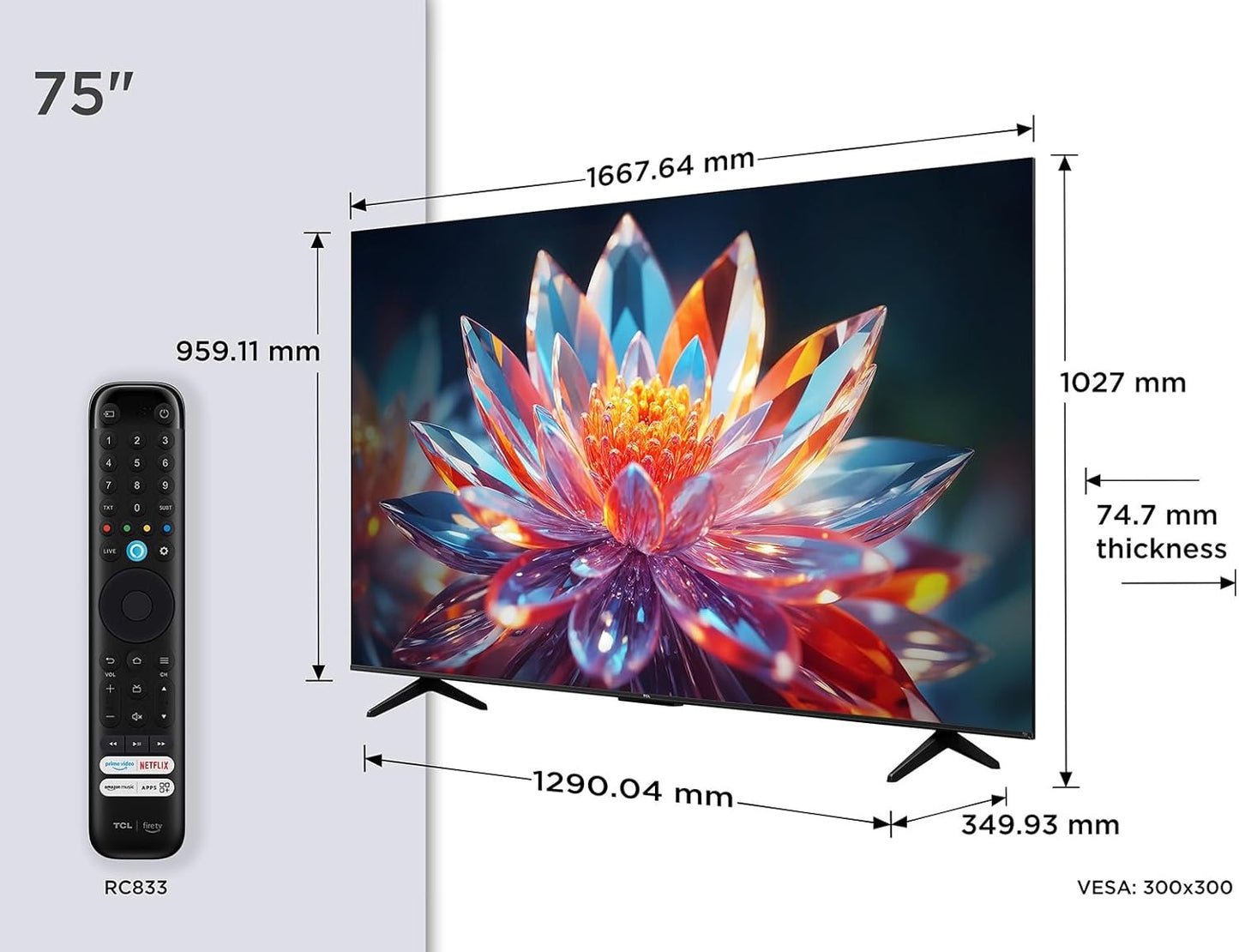 Smart TV with Dolby Vision & Atmos