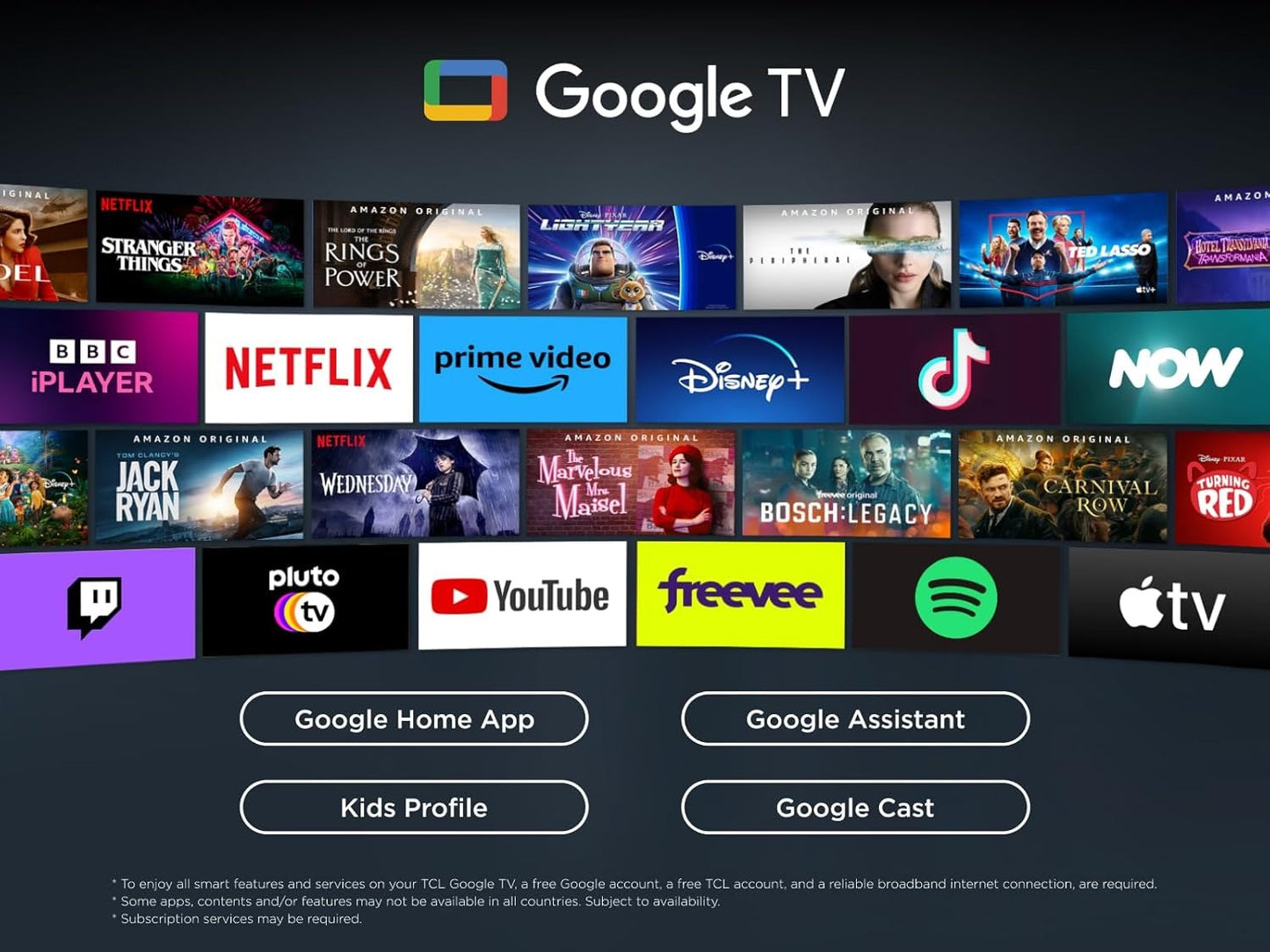 TCL SMART TV 4K QLED 144hz