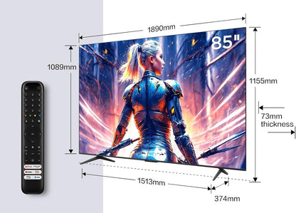 TCL SMART TV 4K QLED 144hz